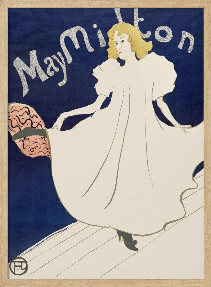 May Milton Poster(1895) - Poster / Art Print