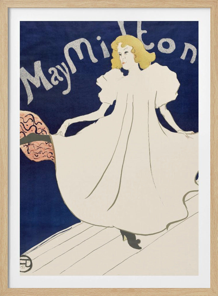 May Milton Poster(1895) - Poster / Art Print