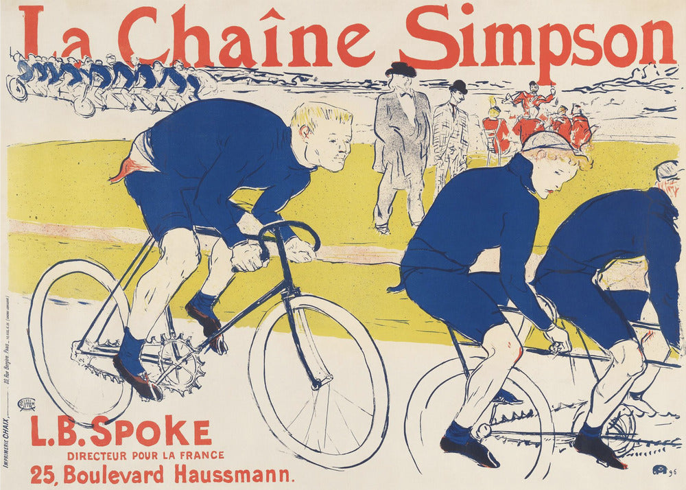 The Simpsons Chain (1896) - Poster / Art Print