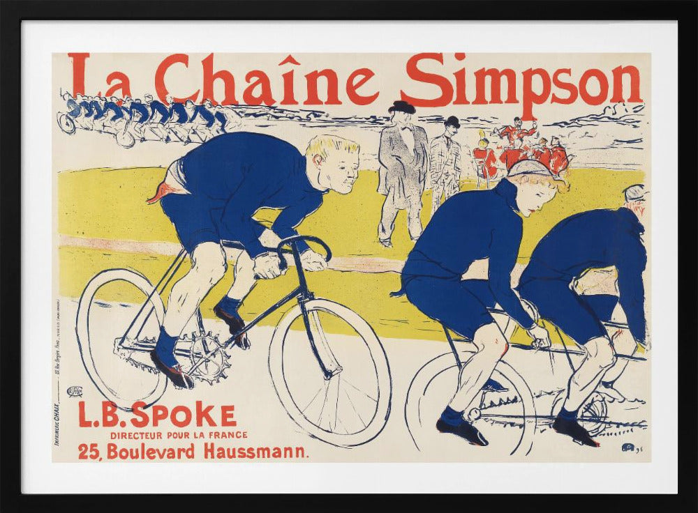 The Simpsons Chain (1896) - Poster / Art Print