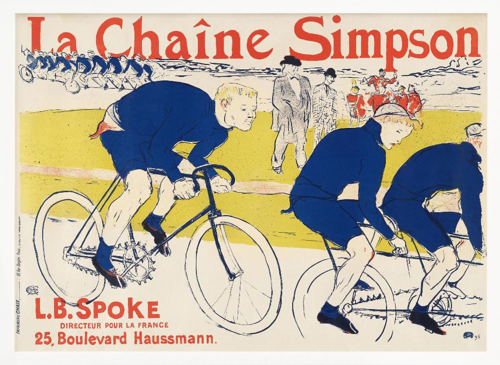 The Simpsons Chain (1896) - Poster / Art Print