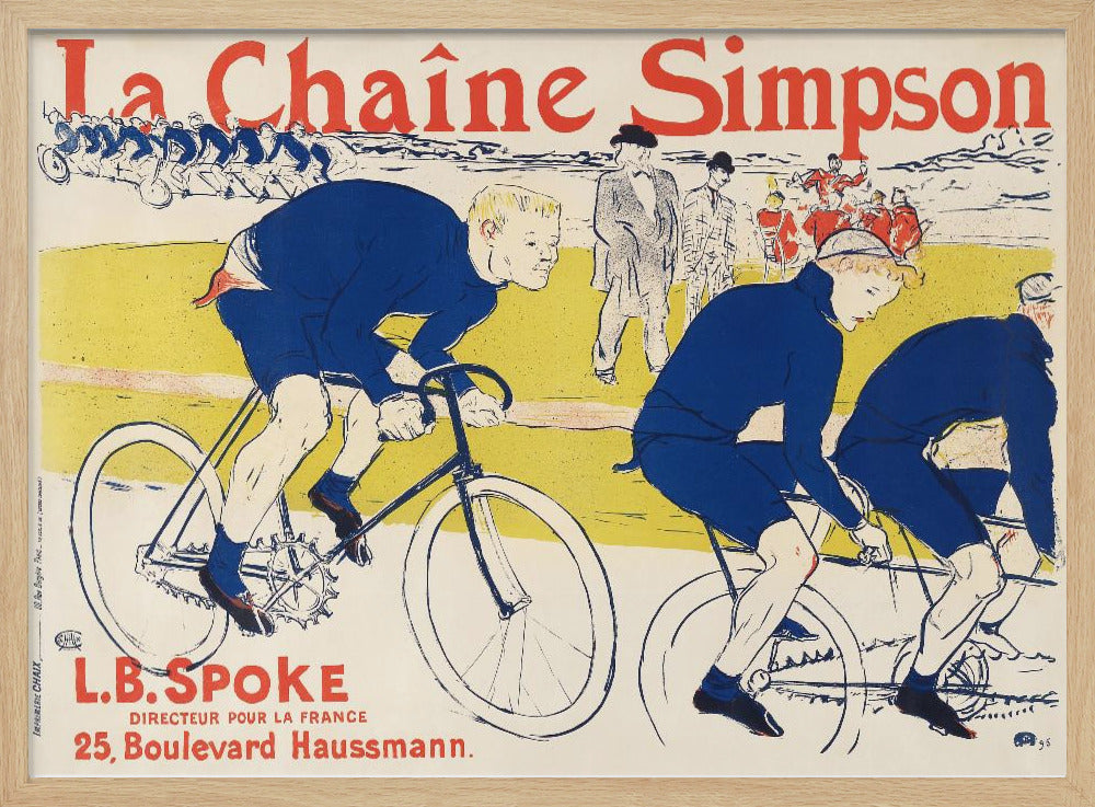 The Simpsons Chain (1896) - Poster / Art Print