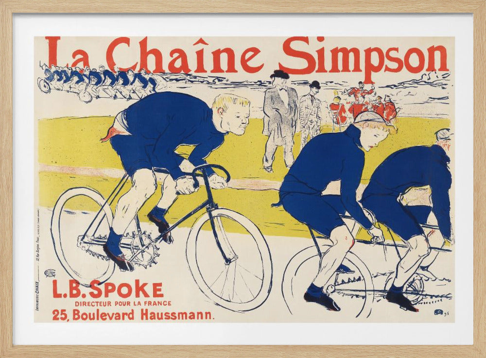 The Simpsons Chain (1896) - Poster / Art Print
