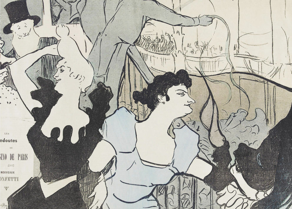 Les Reodutes Du Casino De Paris (1892) - Poster / Art Print