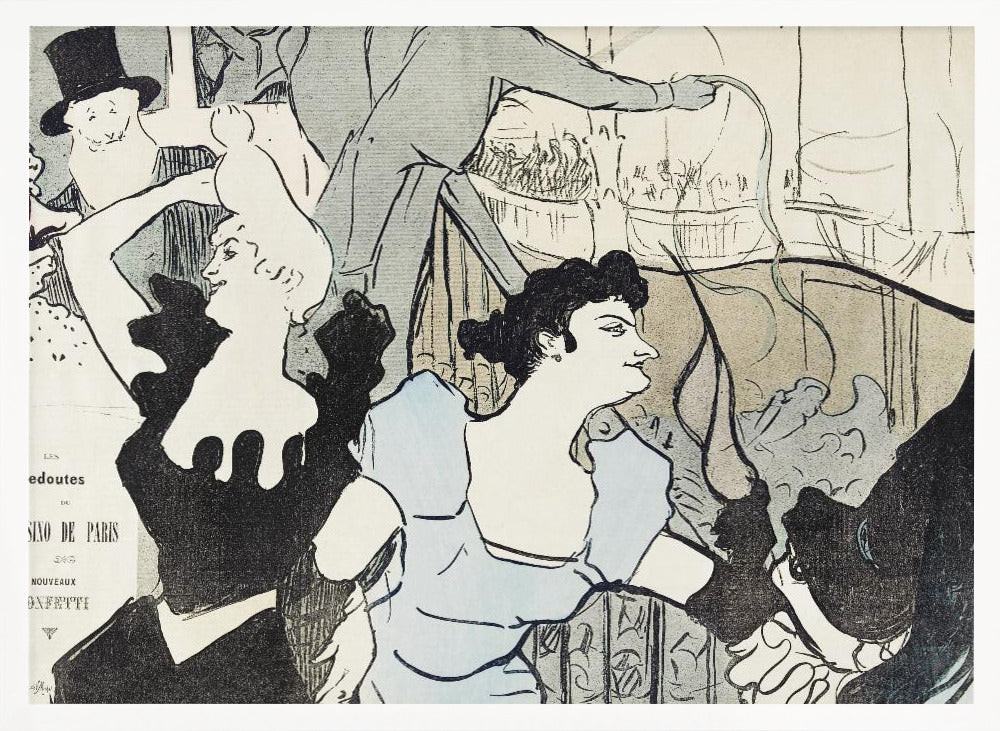 Les Reodutes Du Casino De Paris (1892) - Poster / Art Print