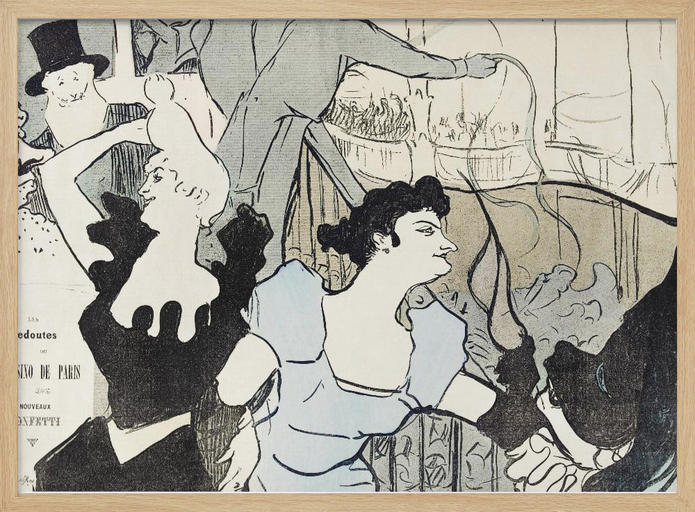 Les Reodutes Du Casino De Paris (1892) - Poster / Art Print