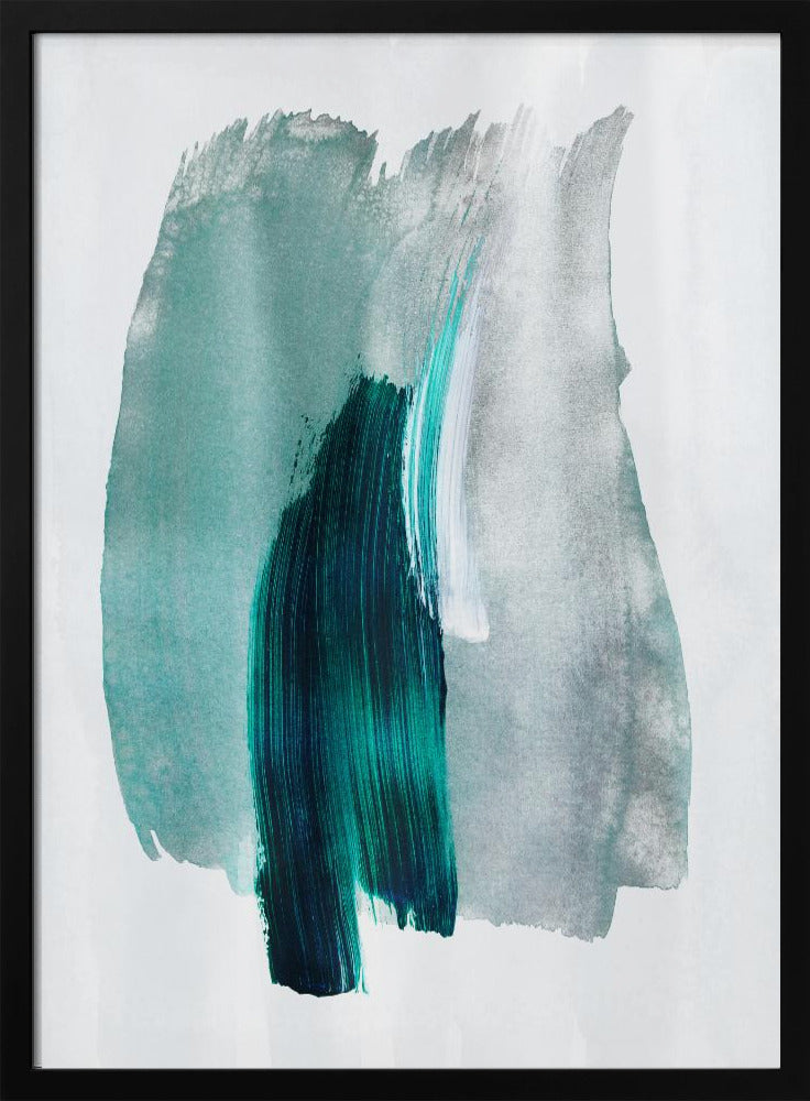 Abstract Brush Strokes 19 - Poster / Art Print