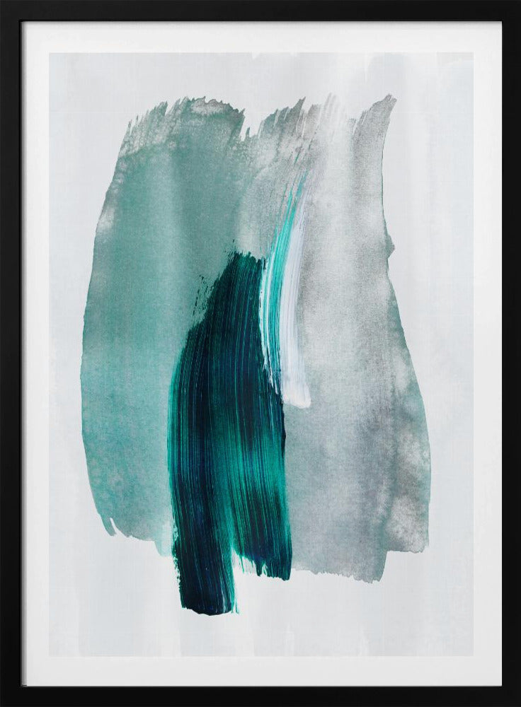 Abstract Brush Strokes 19 - Poster / Art Print