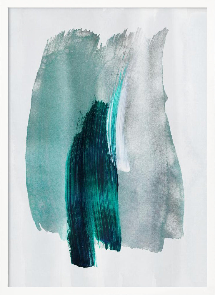 Abstract Brush Strokes 19 - Poster / Art Print