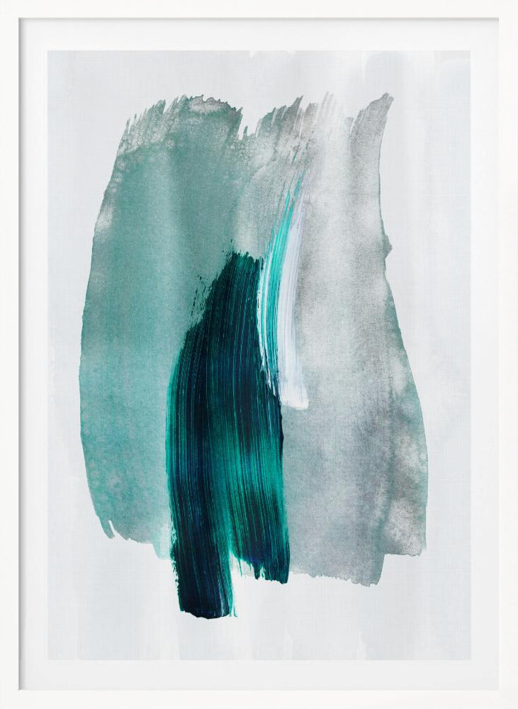 Abstract Brush Strokes 19 - Poster / Art Print