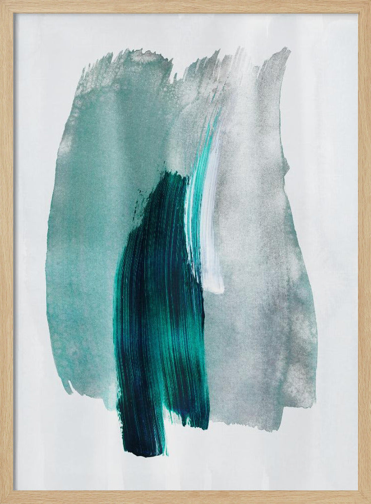 Abstract Brush Strokes 19 - Poster / Art Print