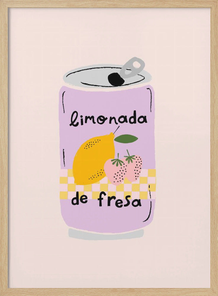 Strawberry Lemonade - Poster / Art Print