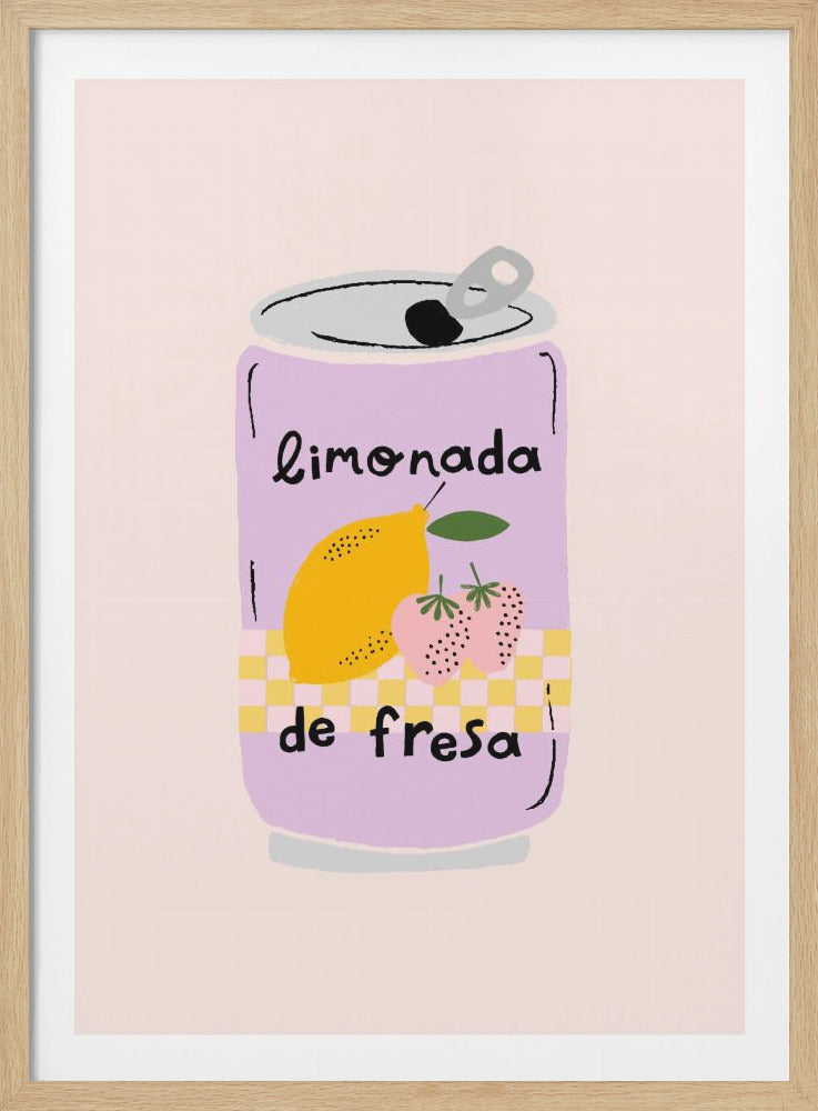 Strawberry Lemonade - Poster / Art Print