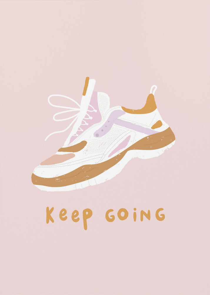 Keep Going - Poster / Art Print