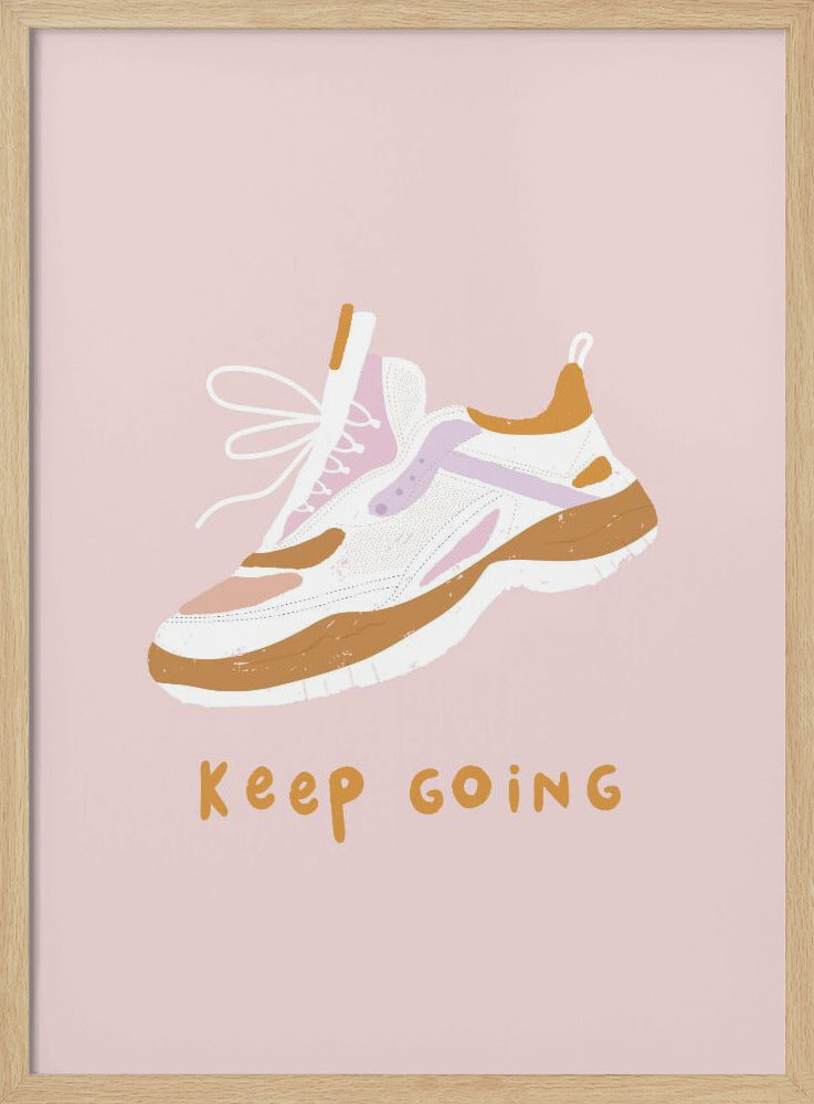 Keep Going - Poster / Art Print