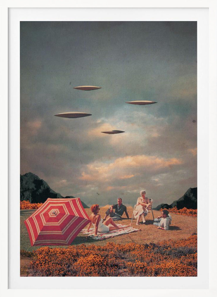 Pretend They Never Came - Poster / Art Print