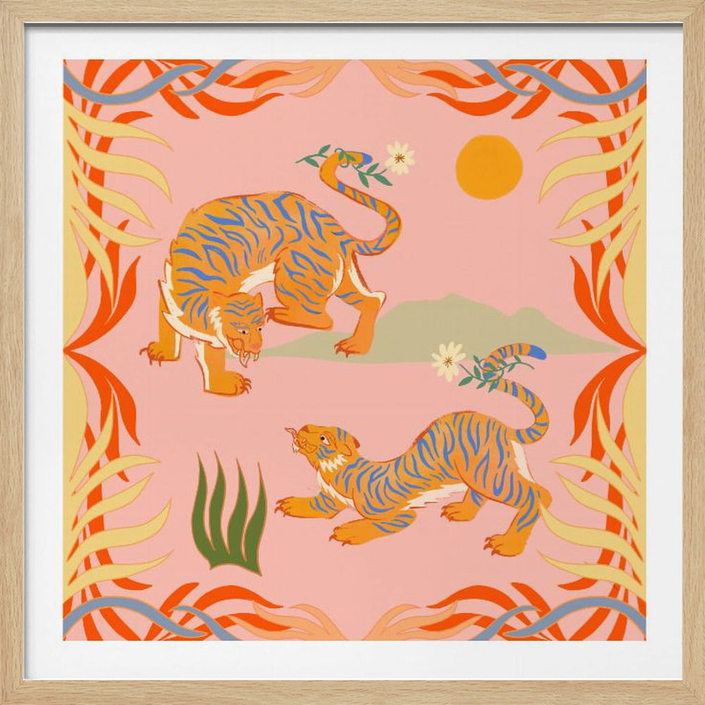 Rawring Playmates - Poster / Art Print