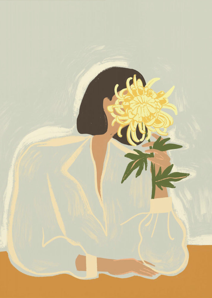 The chrysanthemum - Poster / Art Print