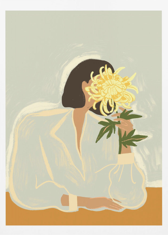 The chrysanthemum - Poster / Art Print
