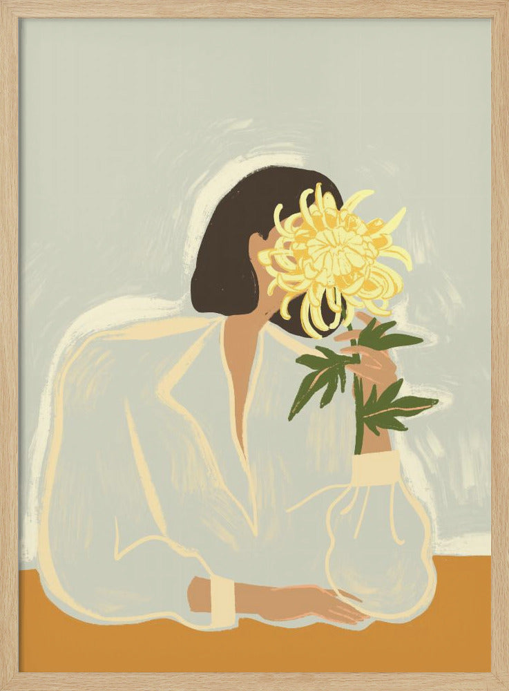 The chrysanthemum - Poster / Art Print