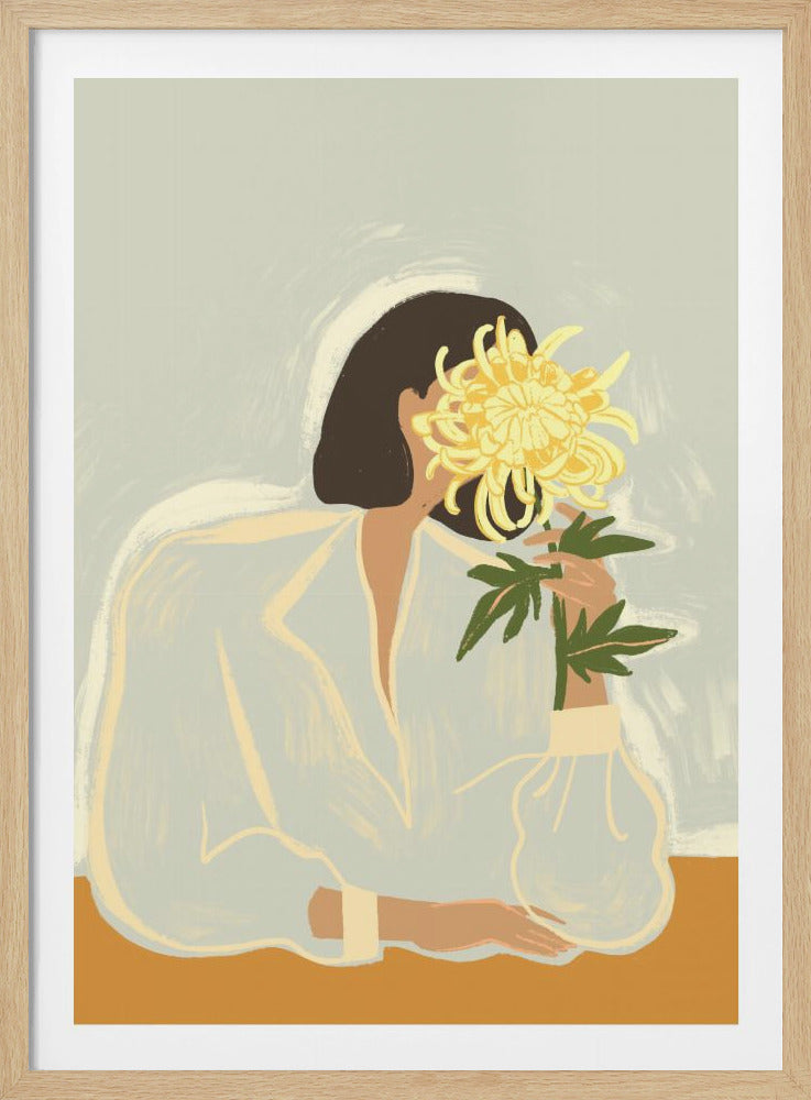 The chrysanthemum - Poster / Art Print