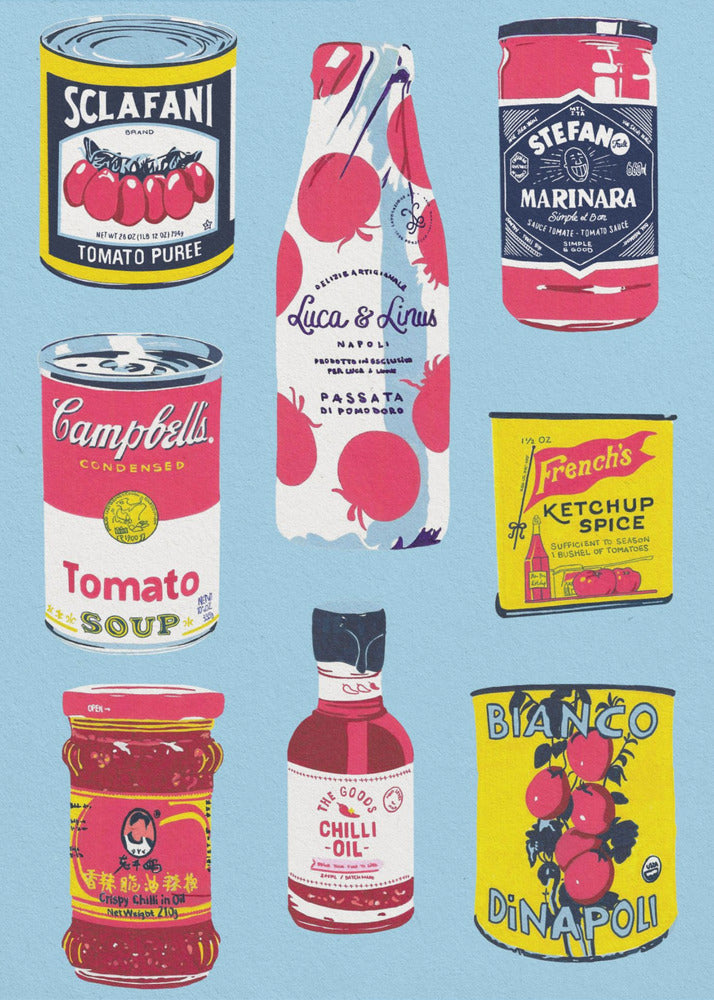 Canned Tomatoes - Poster / Art Print