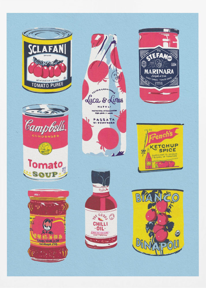 Canned Tomatoes - Poster / Art Print