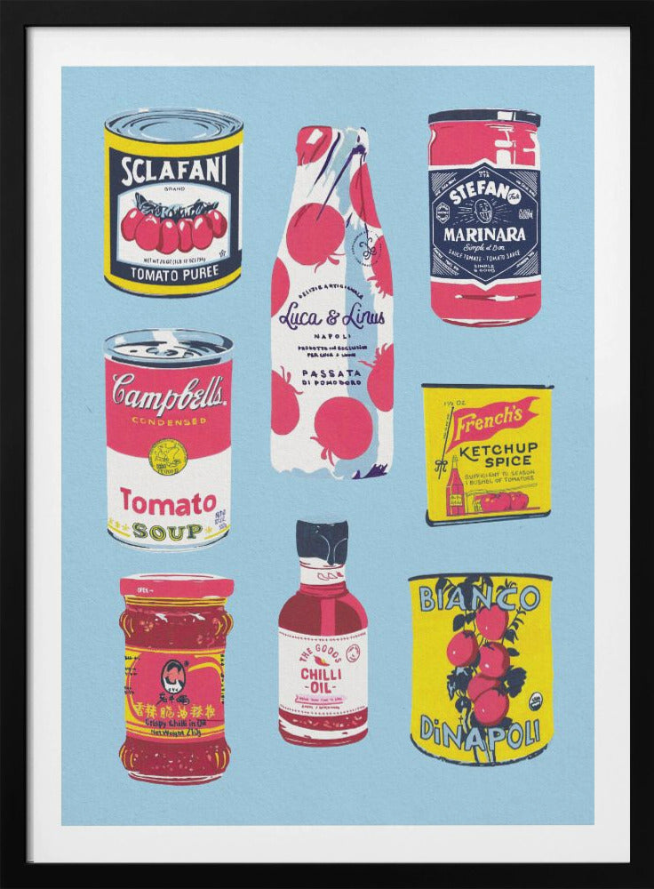 Canned Tomatoes - Poster / Art Print