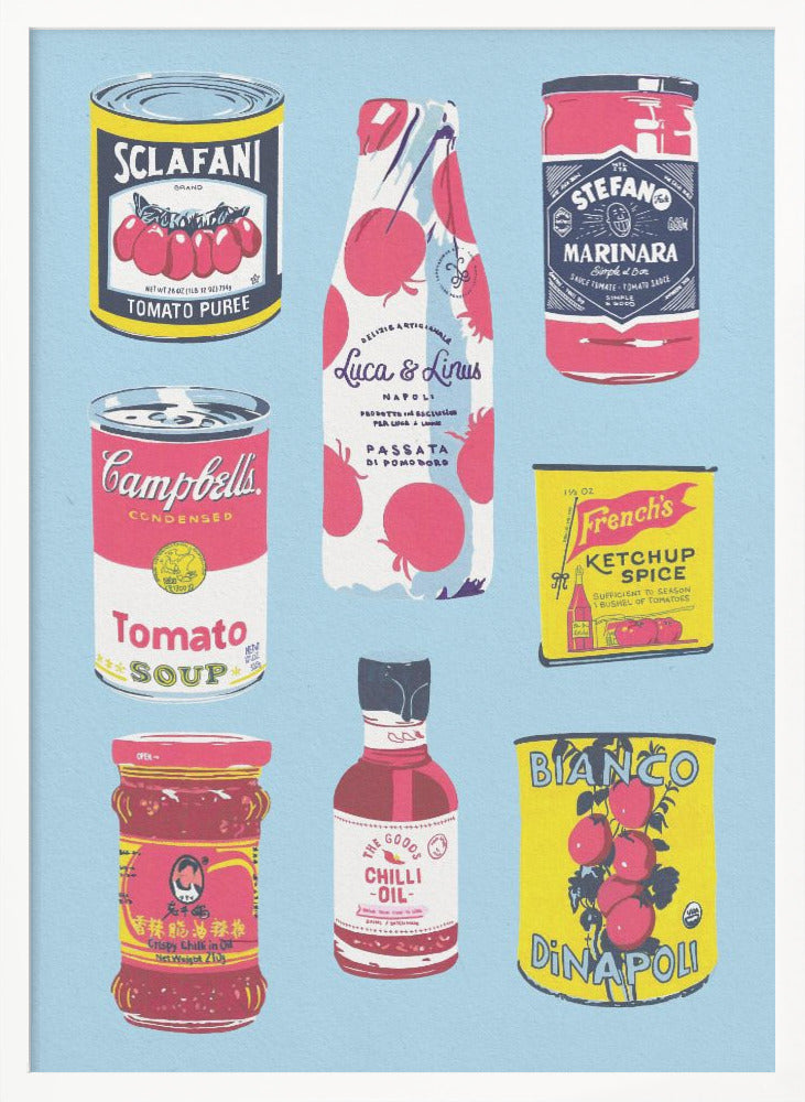 Canned Tomatoes - Poster / Art Print
