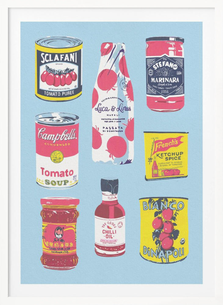 Canned Tomatoes - Poster / Art Print