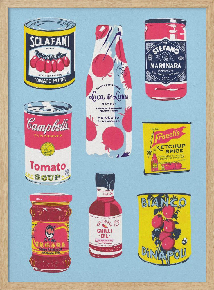 Canned Tomatoes - Poster / Art Print