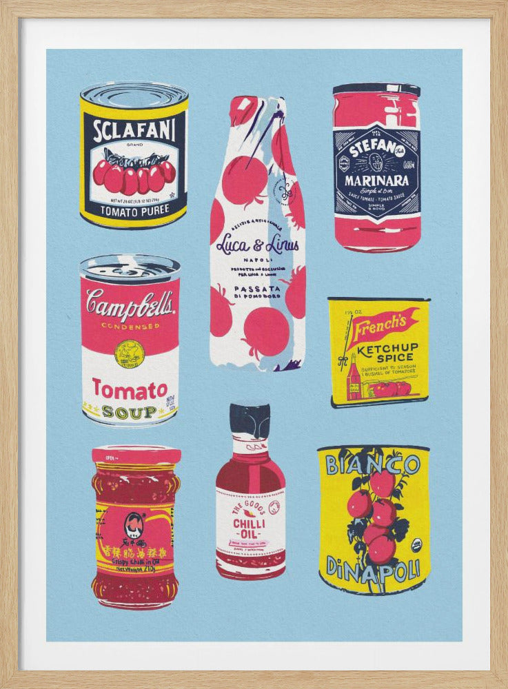 Canned Tomatoes - Poster / Art Print