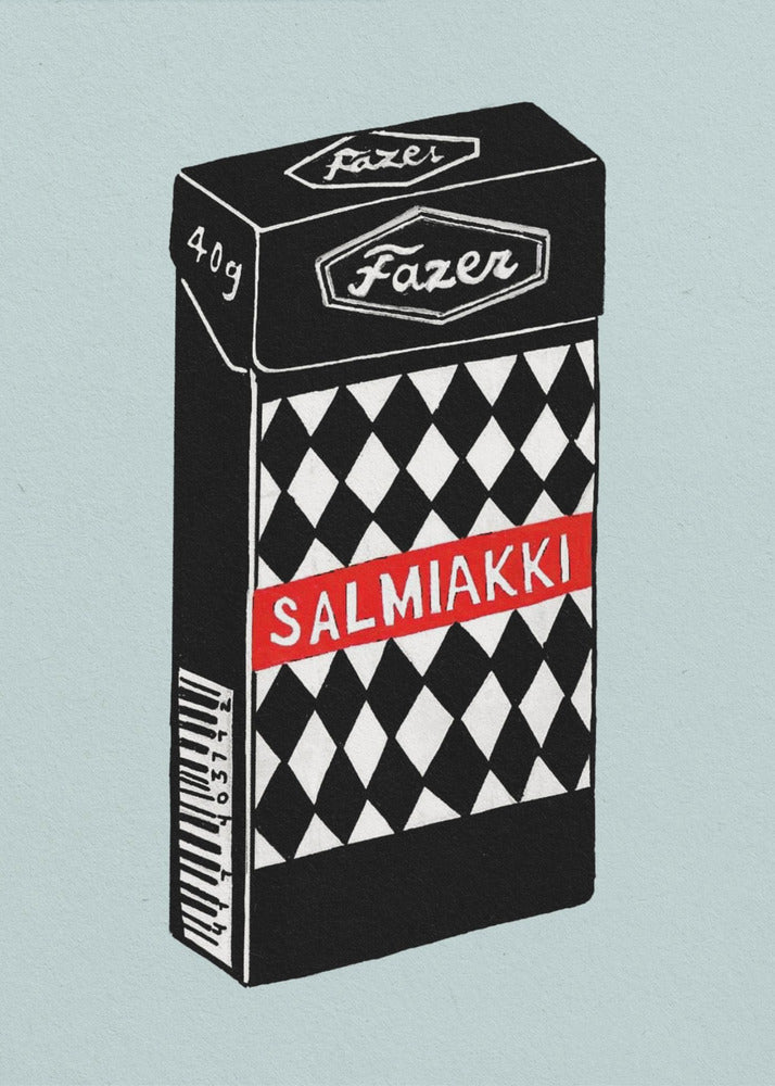 Salmiakki - Poster / Art Print