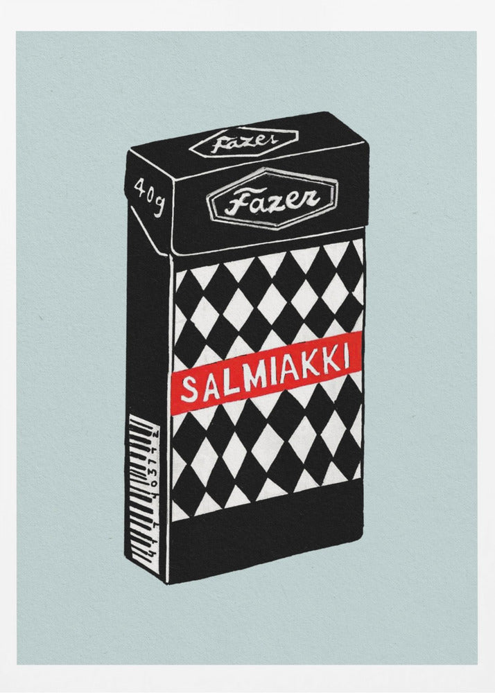 Salmiakki - Poster / Art Print