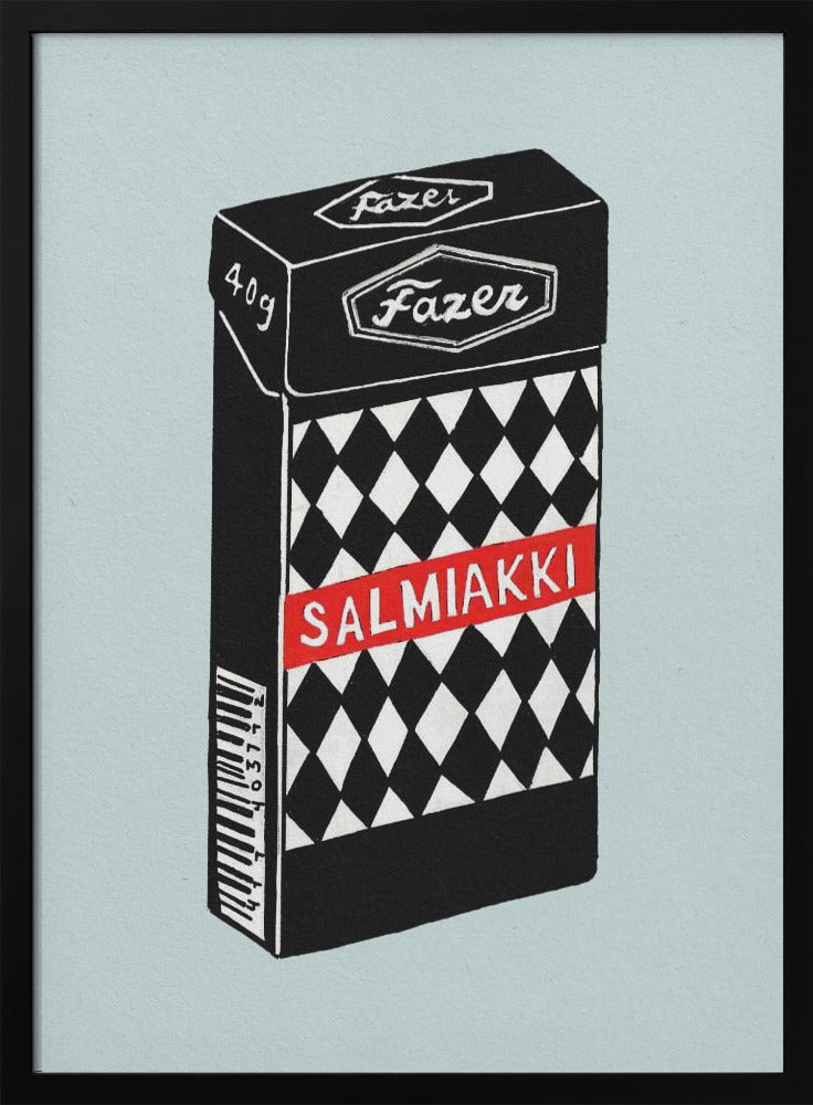 Salmiakki - Poster / Art Print