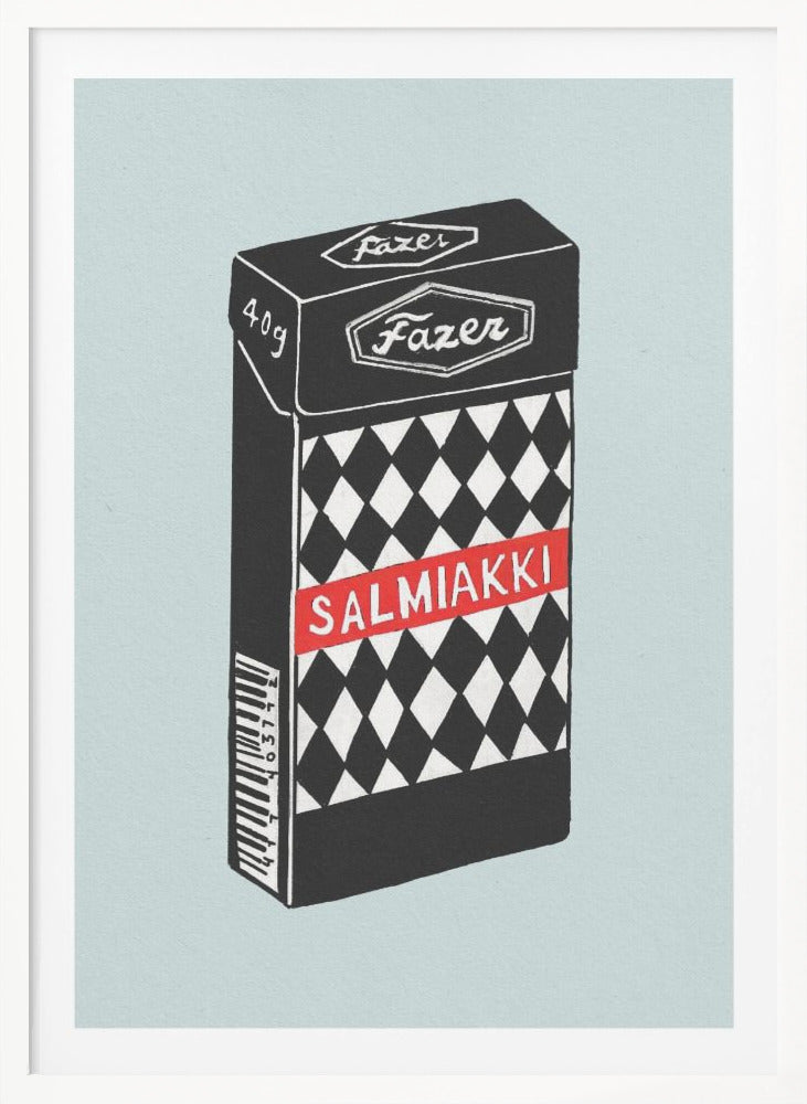 Salmiakki - Poster / Art Print