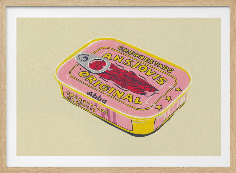Abba Anchovies - Poster / Art Print