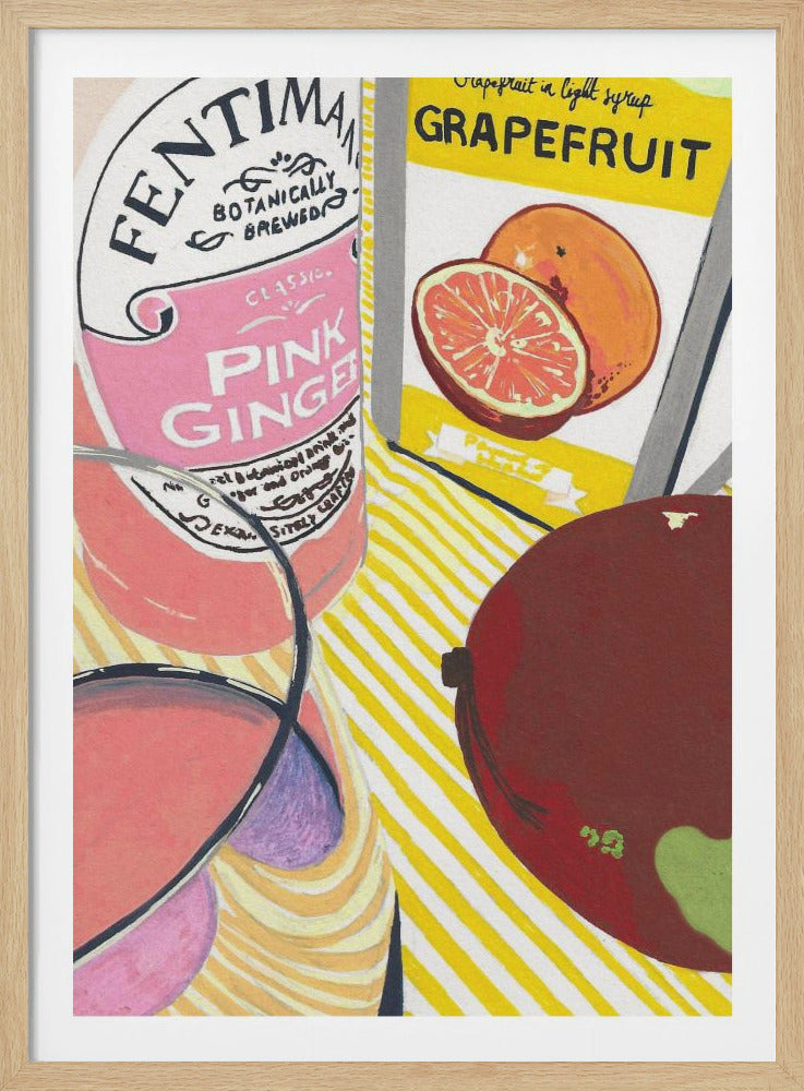 Fentiman's Pink Ginger - Poster / Art Print