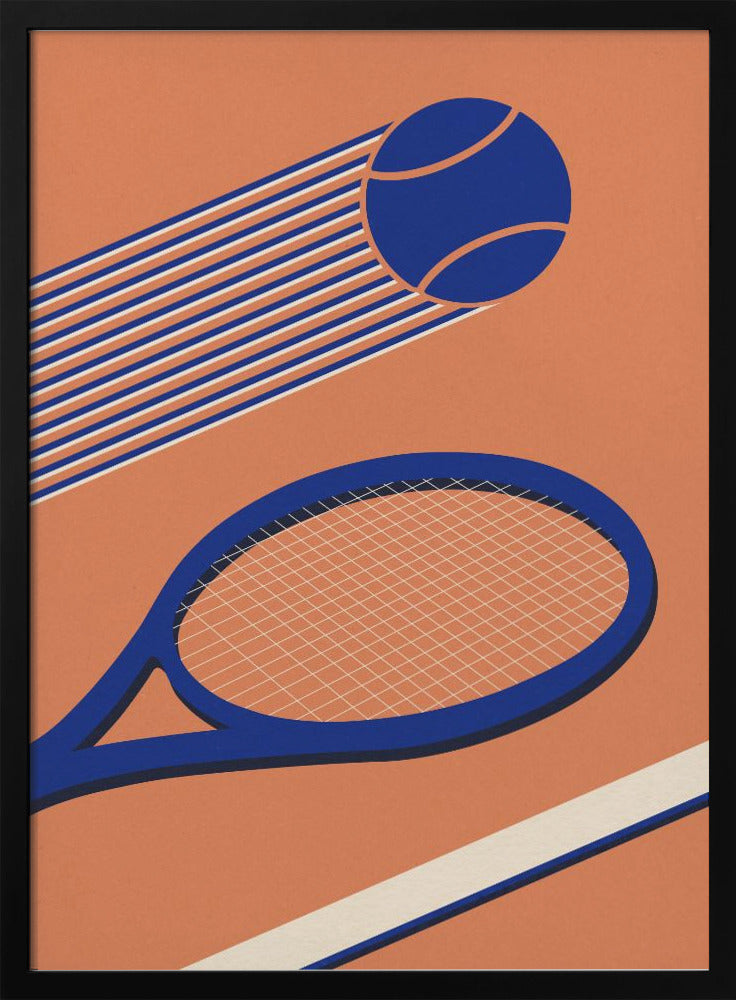 Tennis 80s - Poster / Art Print