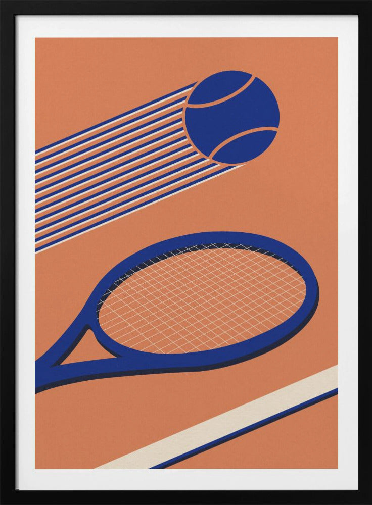 Tennis 80s - Poster / Art Print