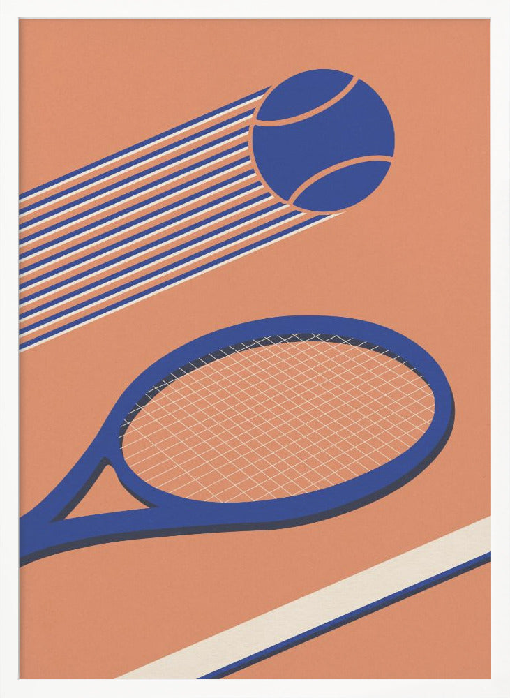 Tennis 80s - Poster / Art Print