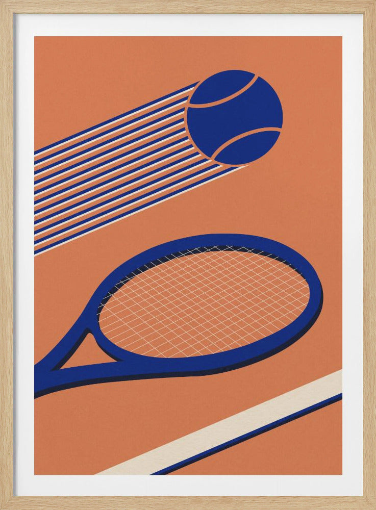 Tennis 80s - Poster / Art Print