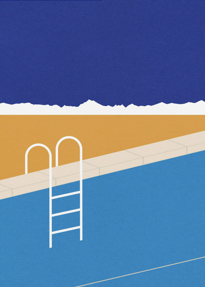 Desert Pool - Poster / Art Print