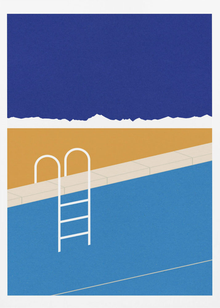 Desert Pool - Poster / Art Print