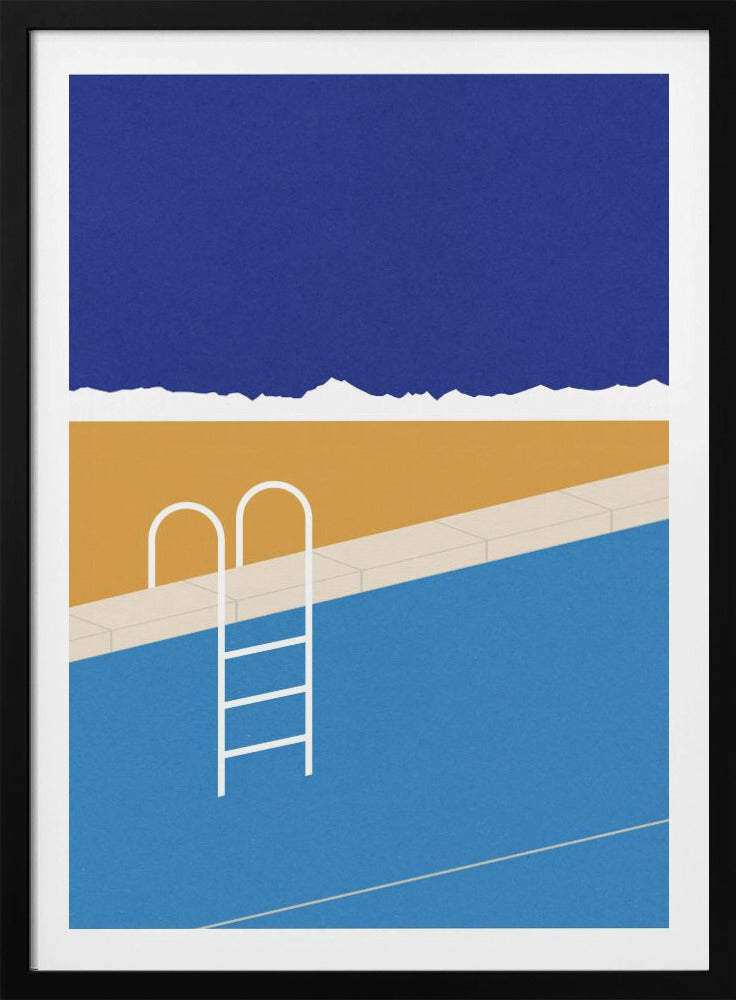 Desert Pool - Poster / Art Print