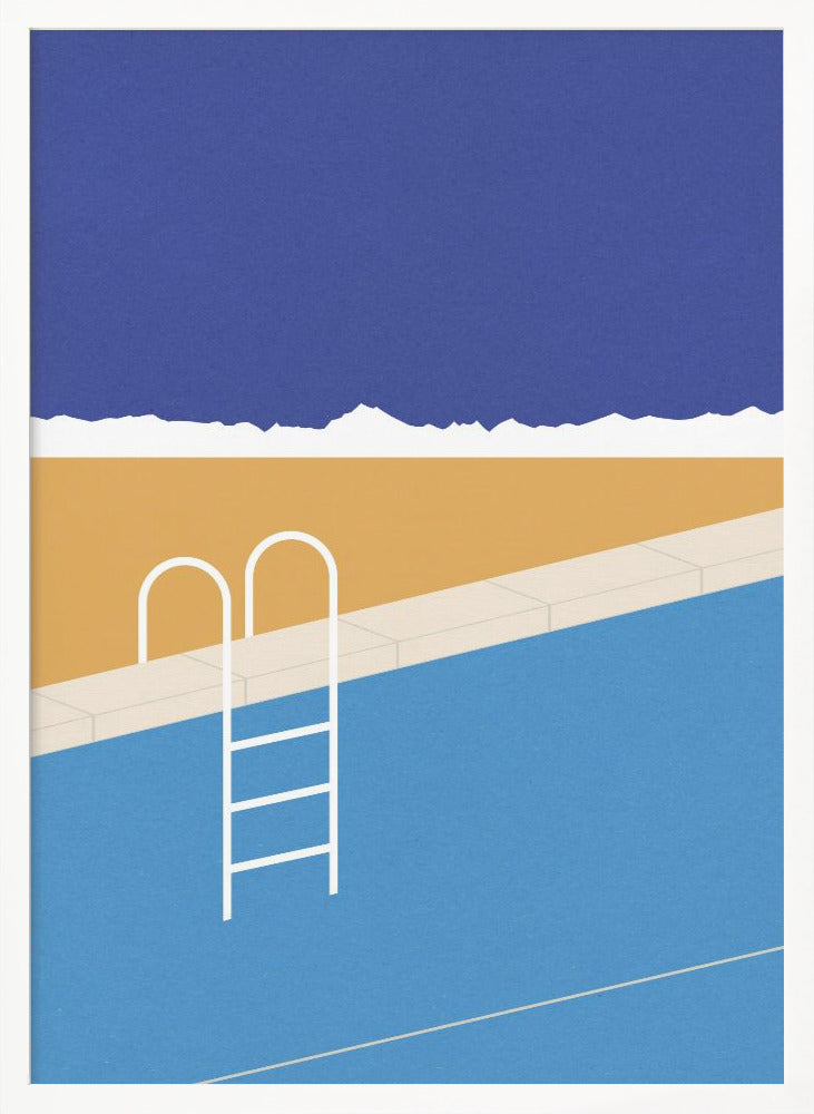 Desert Pool - Poster / Art Print
