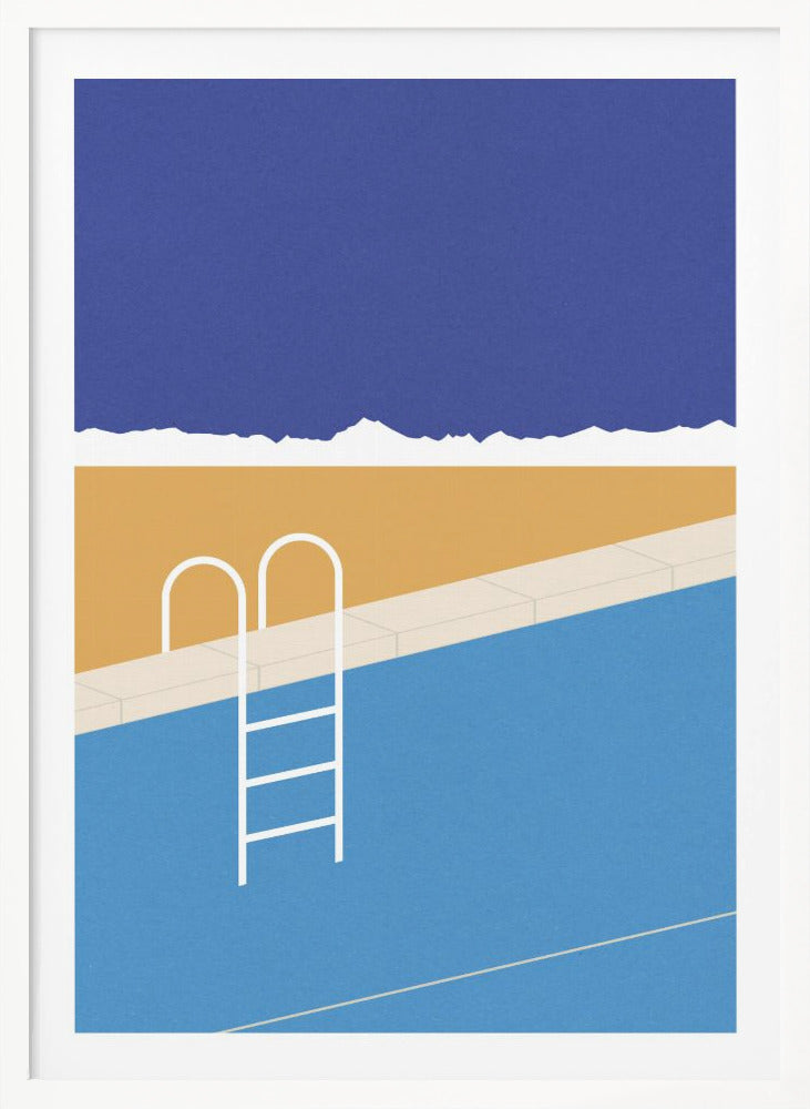 Desert Pool - Poster / Art Print
