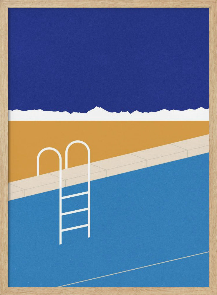 Desert Pool - Poster / Art Print