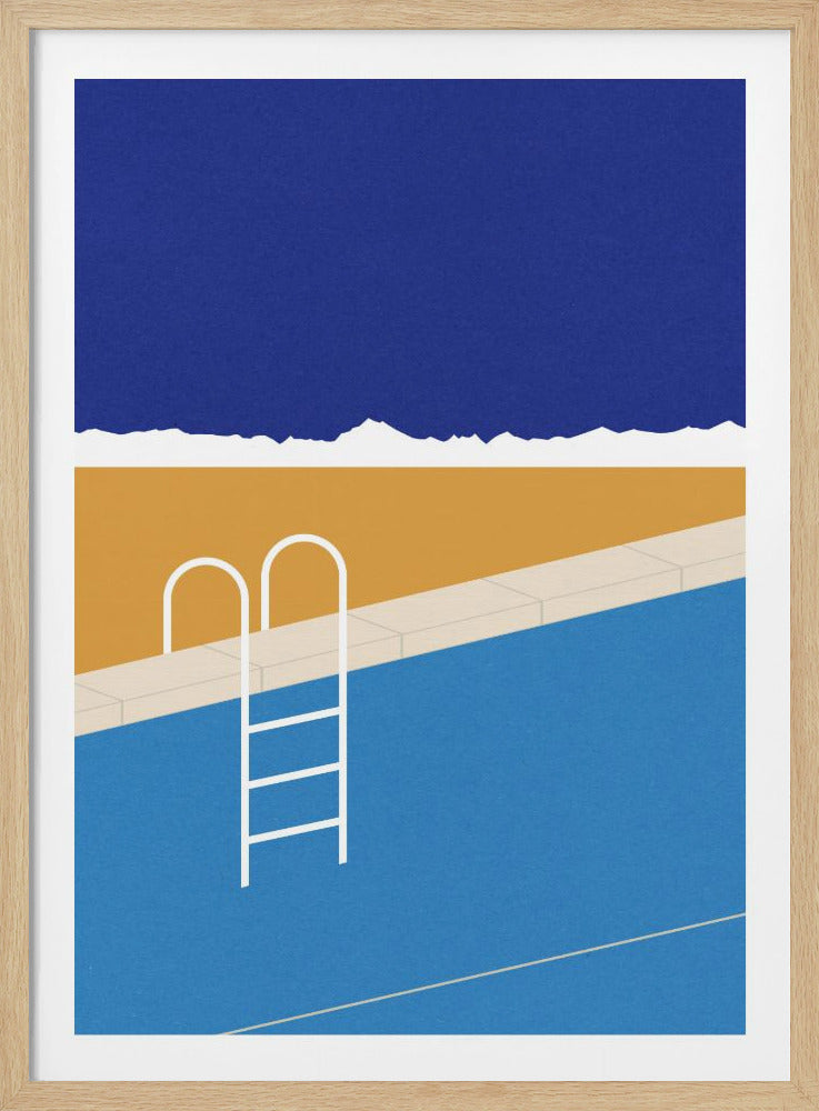 Desert Pool - Poster / Art Print