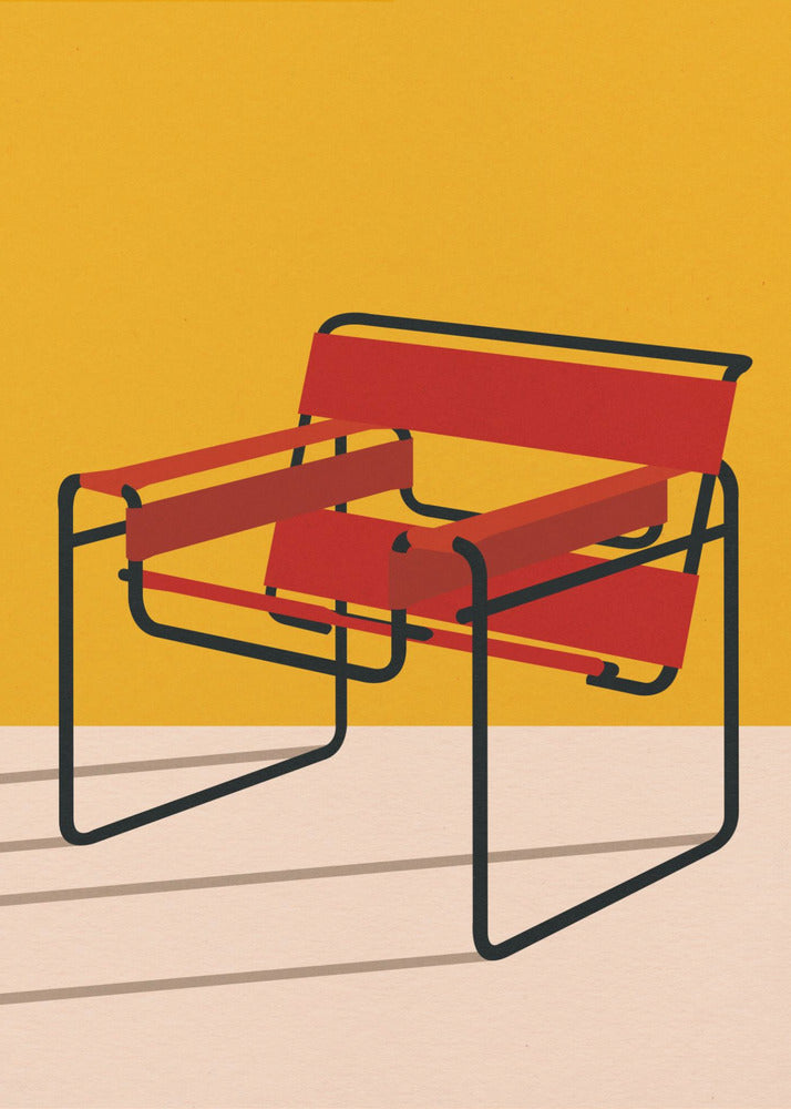 Wassily Chair Marcel Breuer - Poster / Art Print
